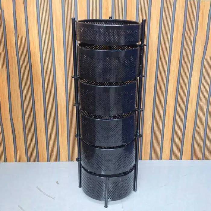 6 Layer Round Shape Kitchen Rack