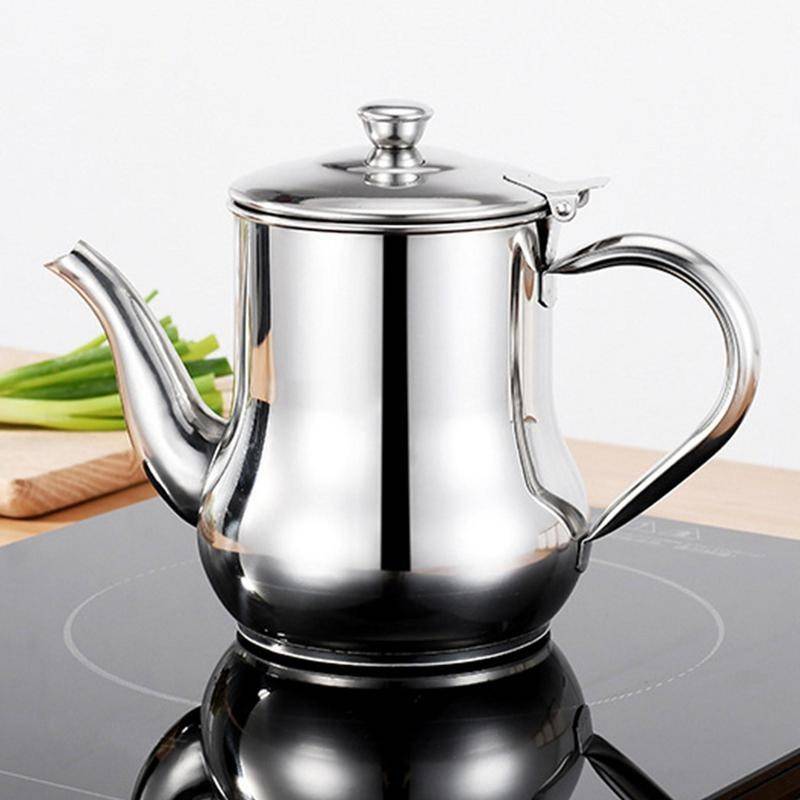 700ml Stainless Steel Oil Strainer Pot