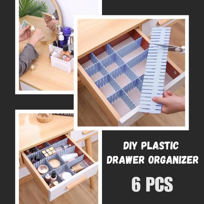 Adjustable Cabinet Storage Divider 6pcs